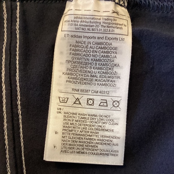 ADIDAS Zip Jacket & Track Leggings Pant (Size: Jacket = XL) Track Pants= L) NWOT - Picture 13 of 15